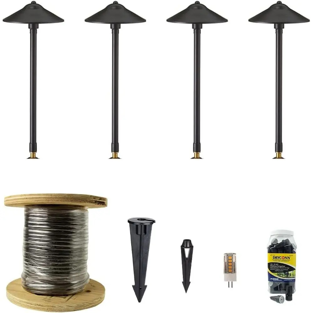 12V LED Outdoor Light Kit, 4-Pack Expansion, Suitable for Pathways, Gardens, Driveways, and Patios
12V LED Outdoor Light Kit, 4-Pack Expansion, Suitable for Pathways, Gardens, Driveways, and Patios