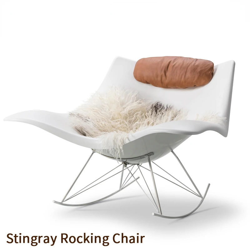 Rocking Chair Yellow Sable Fish Rocker Chair Modern Leisure Leisure Chair Fiberglass Reclining Chair
Rocking Chair Yellow Sable Fish Rocker Chair Modern Leisure Leisure Chair Fiberglass Reclining Chair