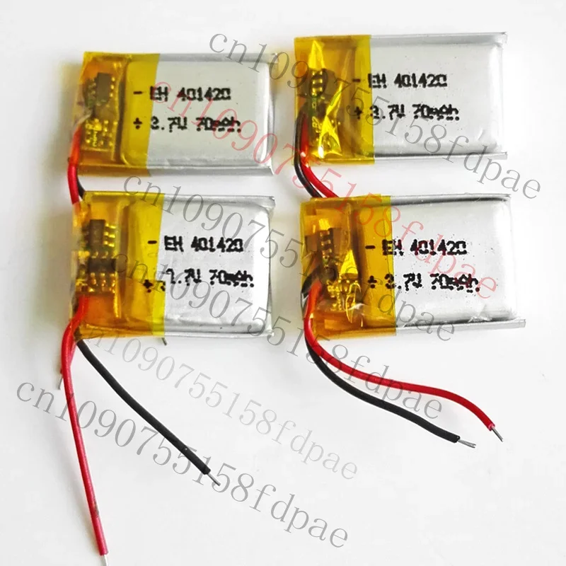 OK 4pcs 3.7V 401420 70mAh Lipo Li Polymer Rechargeable Battery For Video Pen Camera
OK 4pcs 3.7V 401420 70mAh Lipo Li Polymer Rechargeable Battery For Video Pen Camera
