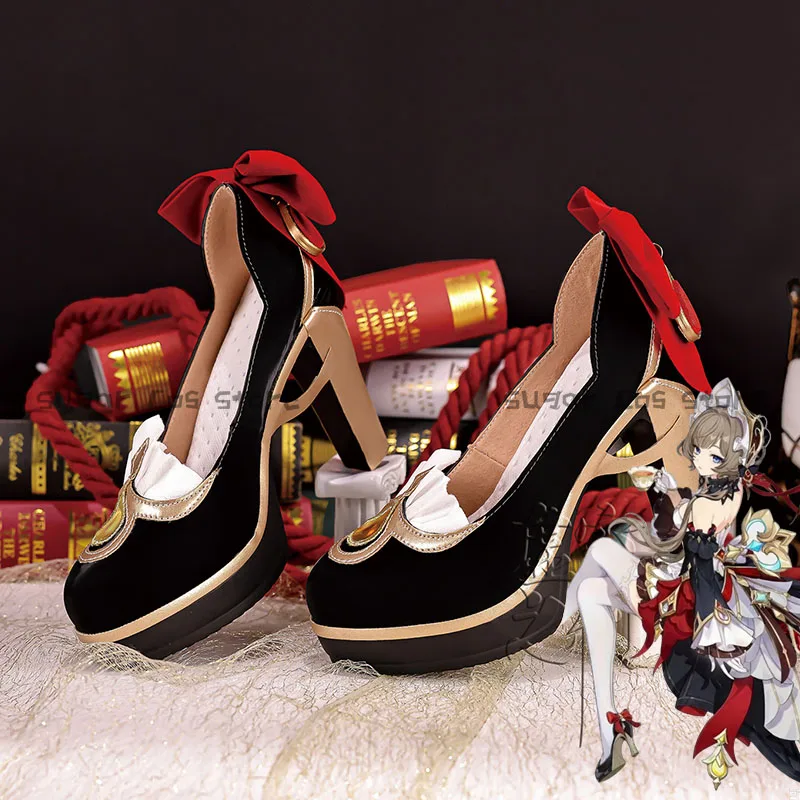 Genshin Impact Marionette Sandrone Cosplay Shoes Boots Card Pool Image Shoes High Heeled Shoes For Halloween Carnival Party
Genshin Impact Marionette Sandrone Cosplay Shoes Boots Card Pool Image Shoes High Heeled Shoes For Halloween Carnival Party
