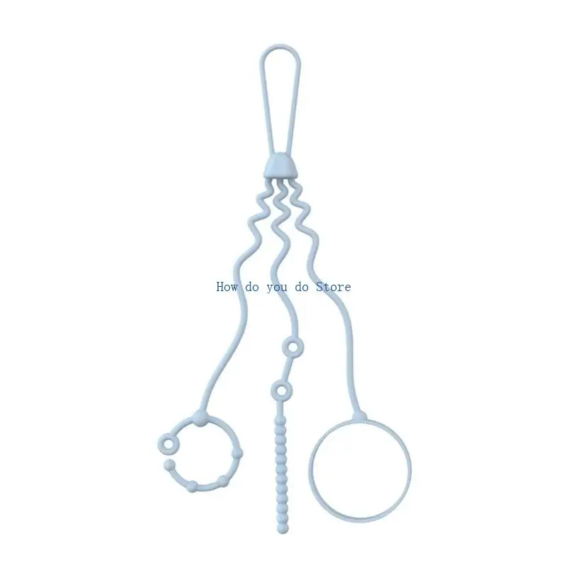 19QF Adjustable Silicone Safety Straps Stretchable Pacifier Chain for Baby Bottles & Teethers for Strollers High Chairs Cribs
19QF Adjustable Silicone Safety Straps Stretchable Pacifier Chain for Baby Bottles & Teethers for Strollers High Chairs Cribs