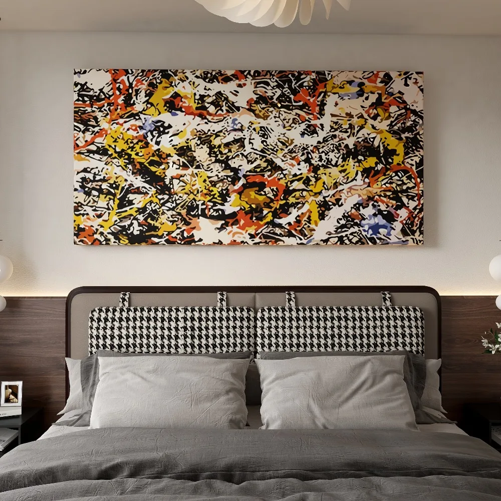 Большой современный абстрактный холст художественный постер - стиль в горошек, деревянная рама толщиной 1,5 дюйма, яркий красочный дизайн
Большой современный абстрактный холст художественный постер - стиль в горошек, деревянная рама толщиной 1,5 дюйма, яркий красочный дизайн