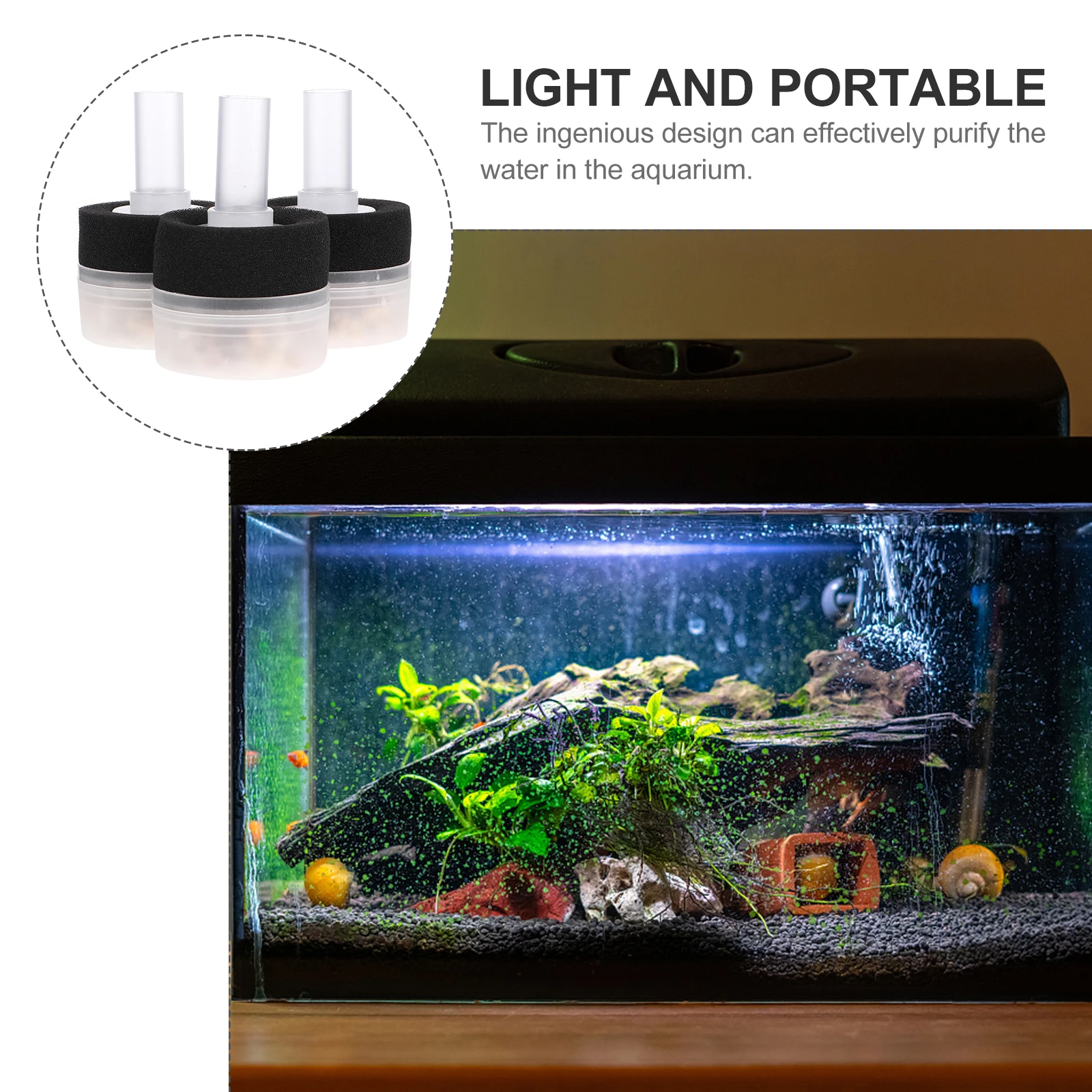 3pcs Air Driven Biochemical For Tank Supplies Purifier Aquarium Fish Filter Water Aquarium Fish Tank Sponge Water
3pcs Air Driven Biochemical For Tank Supplies Purifier Aquarium Fish Filter Water Aquarium Fish Tank Sponge Water