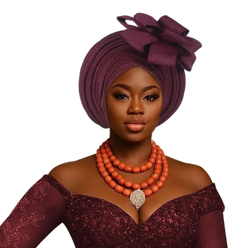 Fashion Flower Turban Cap for Women African Auto Gele Headties Nigerian Wedding Party Geles Muslim Hijab Bonnet Head Wrap Scarf
Fashion Flower Turban Cap for Women African Auto Gele Headties Nigerian Wedding Party Geles Muslim Hijab Bonnet Head Wrap Scarf