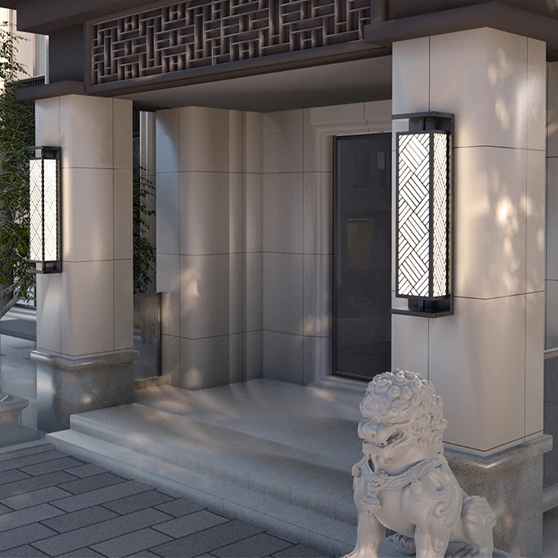 Outdoor wall lamp Waterproof villa door lamp Self-built house New Chinese-style outdoor courtyard door pillar Entry wall lamp on
Outdoor wall lamp Waterproof villa door lamp Self-built house New Chinese-style outdoor courtyard door pillar Entry wall lamp on