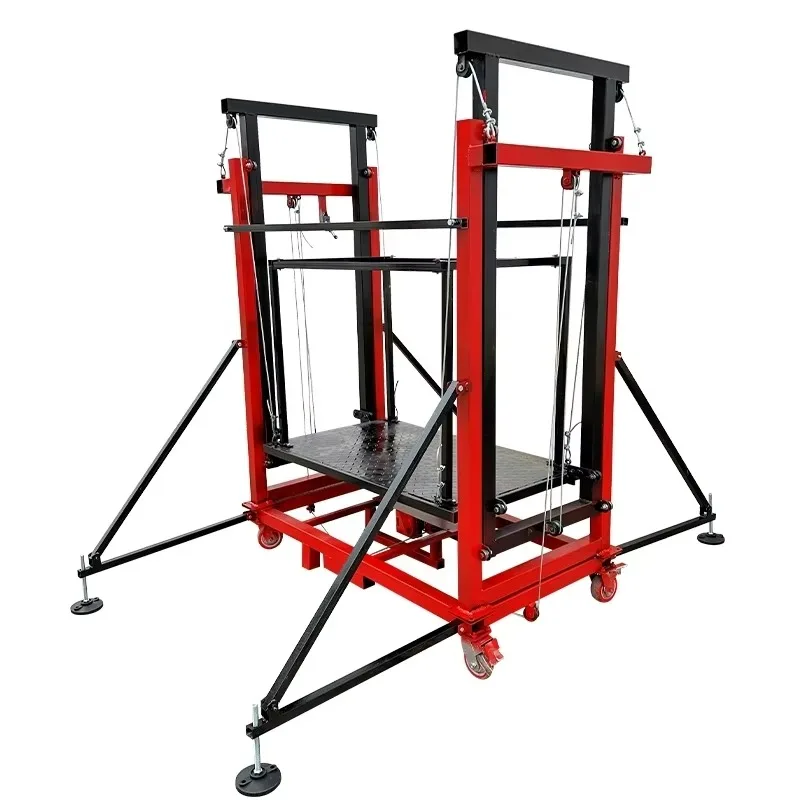 Электрические леса YG Подъемная платформа для строительства Алюминиевые электрические подъемные леса
Электрические леса YG Подъемная платформа для строительства Алюминиевые электрические подъемные леса