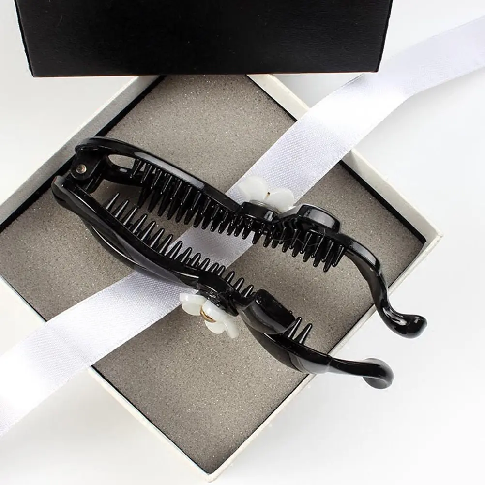 2Pcs Flower Hair Pins Banana Design Premium Plastic Hair Clips Non-Slip Hold Styling Tool for Party Wedding Ball Any Occasion
2Pcs Flower Hair Pins Banana Design Premium Plastic Hair Clips Non-Slip Hold Styling Tool for Party Wedding Ball Any Occasion