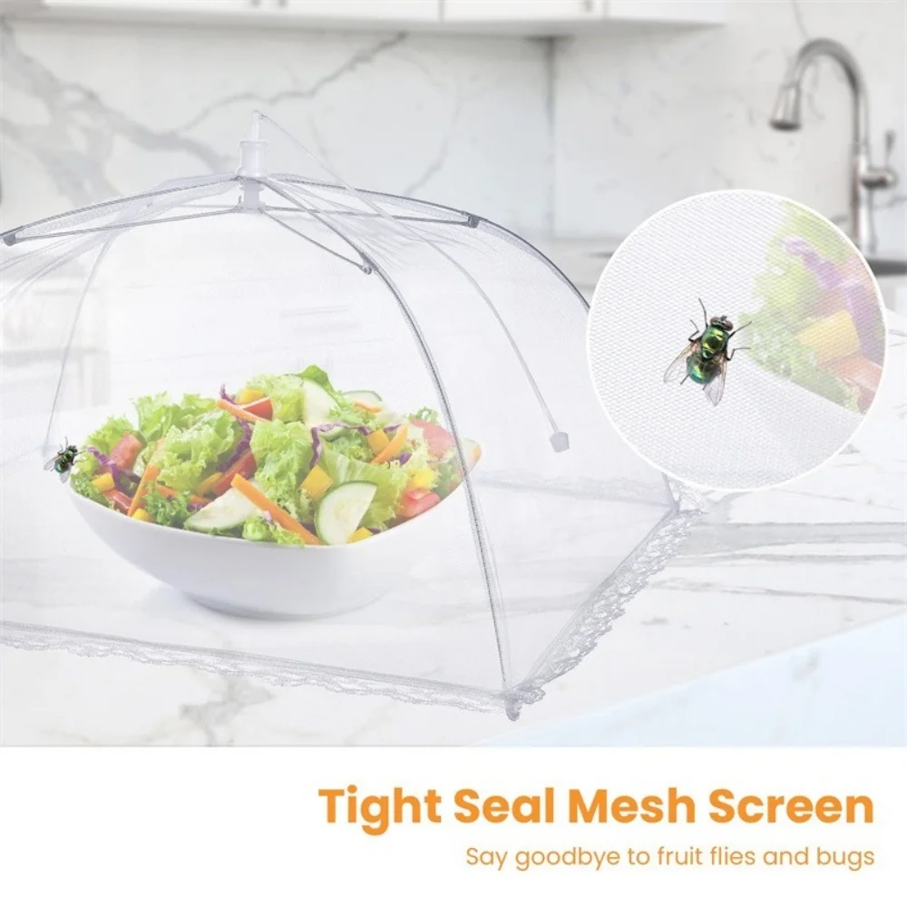 Складные сетчатые чехлы для пищевых продуктов, моющиеся кухонные сетчатые чехлы для пищевых продуктов, защитные чехлы от насекомых, аксессуары для домашней кухни, хранения
Складные сетчатые чехлы для пищевых продуктов, моющиеся кухонные сетчатые чехлы для пищевых продуктов, защитные чехлы от насекомых, аксессуары для домашней кухни, хранения