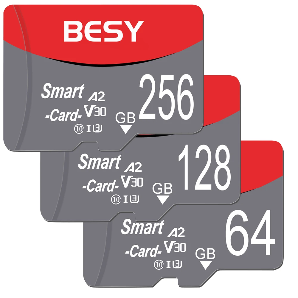 V30 A2 Micro TF SD Cards 256GB Memory Card 128GB 64GB Flash Tf Card 32GB 16GB 8GB 4GB High Speed Class 10 for Phone Tablet PC
V30 A2 Micro TF SD Cards 256GB Memory Card 128GB 64GB Flash Tf Card 32GB 16GB 8GB 4GB High Speed Class 10 for Phone Tablet PC