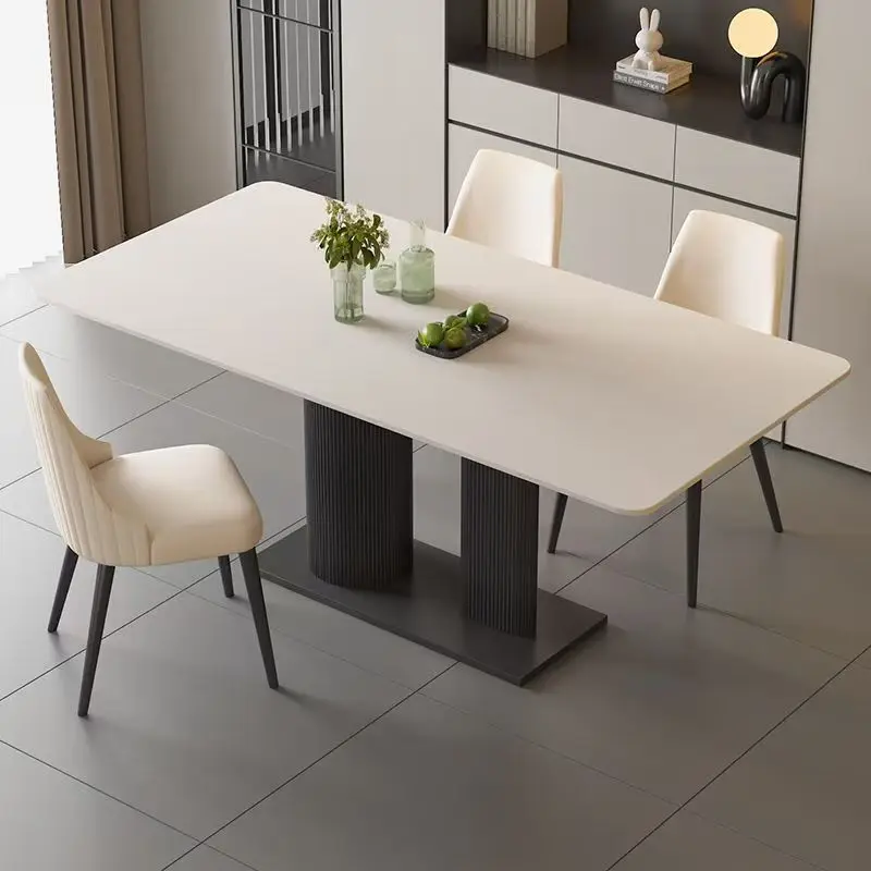 Cream Wind Simple Dining Table Quality Unusual Service Modern Restaurant Table Poker Reception Muebles Commercial Furniture
Cream Wind Simple Dining Table Quality Unusual Service Modern Restaurant Table Poker Reception Muebles Commercial Furniture