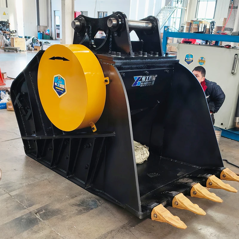 Excavator Hydraulic Crusher Bucket Concrete Rock Jaw Crusher Attachment Crushing Bucket For Demolition Recycling Heavy Duty
Excavator Hydraulic Crusher Bucket Concrete Rock Jaw Crusher Attachment Crushing Bucket For Demolition Recycling Heavy Duty