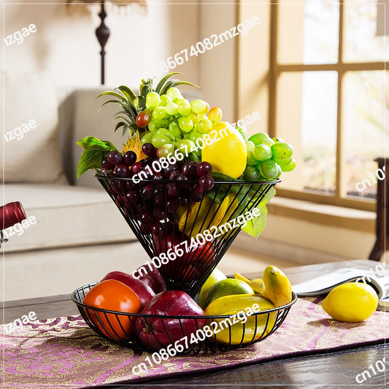 Household living room coffee table basket restaurant hot pot vegetable basket double layer creative simple modern fruit basket
Household living room coffee table basket restaurant hot pot vegetable basket double layer creative simple modern fruit basket