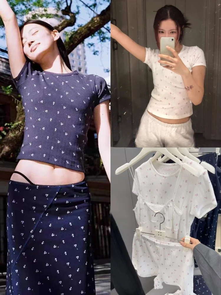 Eve Jinyuan Anti-Aging Lace Floral Slim Fit ort Sve T-shirt Casual orts Set Женский летний хлопковый комплект Moisture ng rou...
Eve Jinyuan Anti-Aging Lace Floral Slim Fit ort Sve T-shirt Casual orts Set Женский летний хлопковый комплект Moisture ng rou...