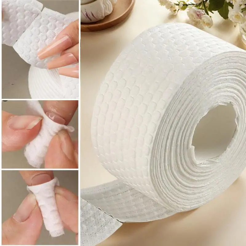 1 Roll Gel Polish Remover Cotton Pads Lint Free Nail Wipes for Professional Manicure Prep and Makeup Removal
1 Roll Gel Polish Remover Cotton Pads Lint Free Nail Wipes for Professional Manicure Prep and Makeup Removal