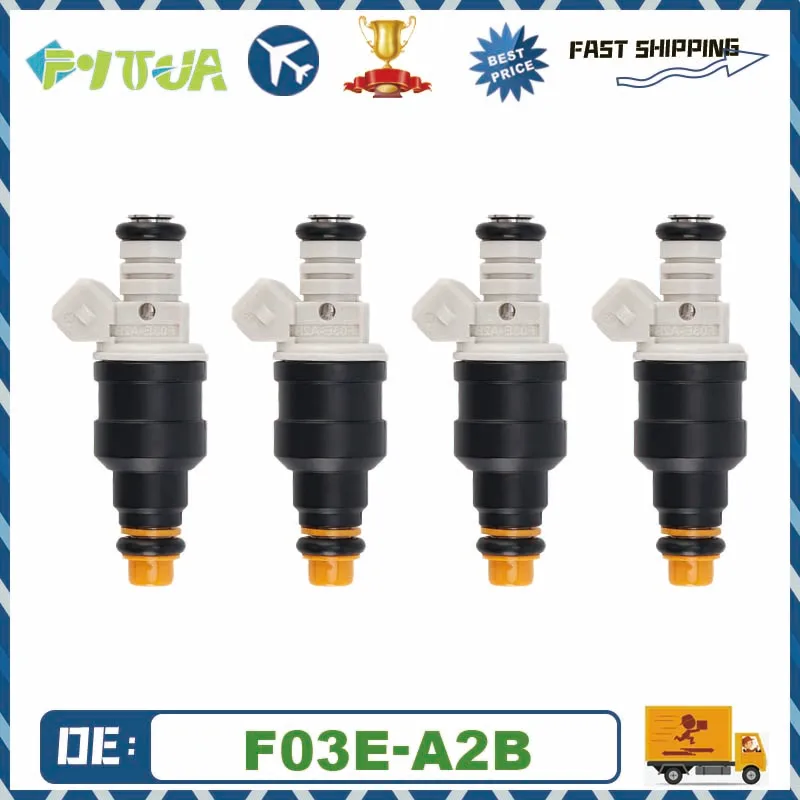 4PCS High Quality Fuel Injector F03E-A2B F03Z9F593A For Ranger 2.9L 3.0L V6 1985-1997 Accessories Car
4PCS High Quality Fuel Injector F03E-A2B F03Z9F593A For Ranger 2.9L 3.0L V6 1985-1997 Accessories Car