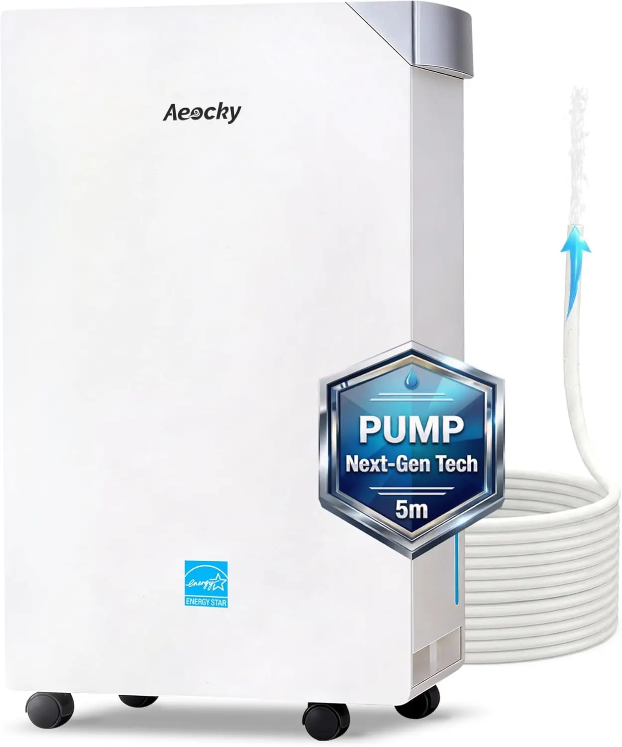 4500 Sq.Ft Energy Star Most Efficient 2025 Dehumidifier with Pump, Max 80 Pint/Day Smart Compressor Dehumidifier with Drain Hose
4500 Sq.Ft Energy Star Most Efficient 2025 Dehumidifier with Pump, Max 80 Pint/Day Smart Compressor Dehumidifier with Drain Hose