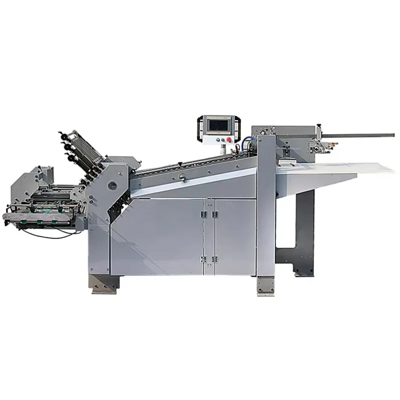 Six Accordion Folder Machinery Printing Leaflet Instructions Brochure 6 Combs 1 Cutting and Folding Machine Paper Full Automatic
Six Accordion Folder Machinery Printing Leaflet Instructions Brochure 6 Combs 1 Cutting and Folding Machine Paper Full Automatic