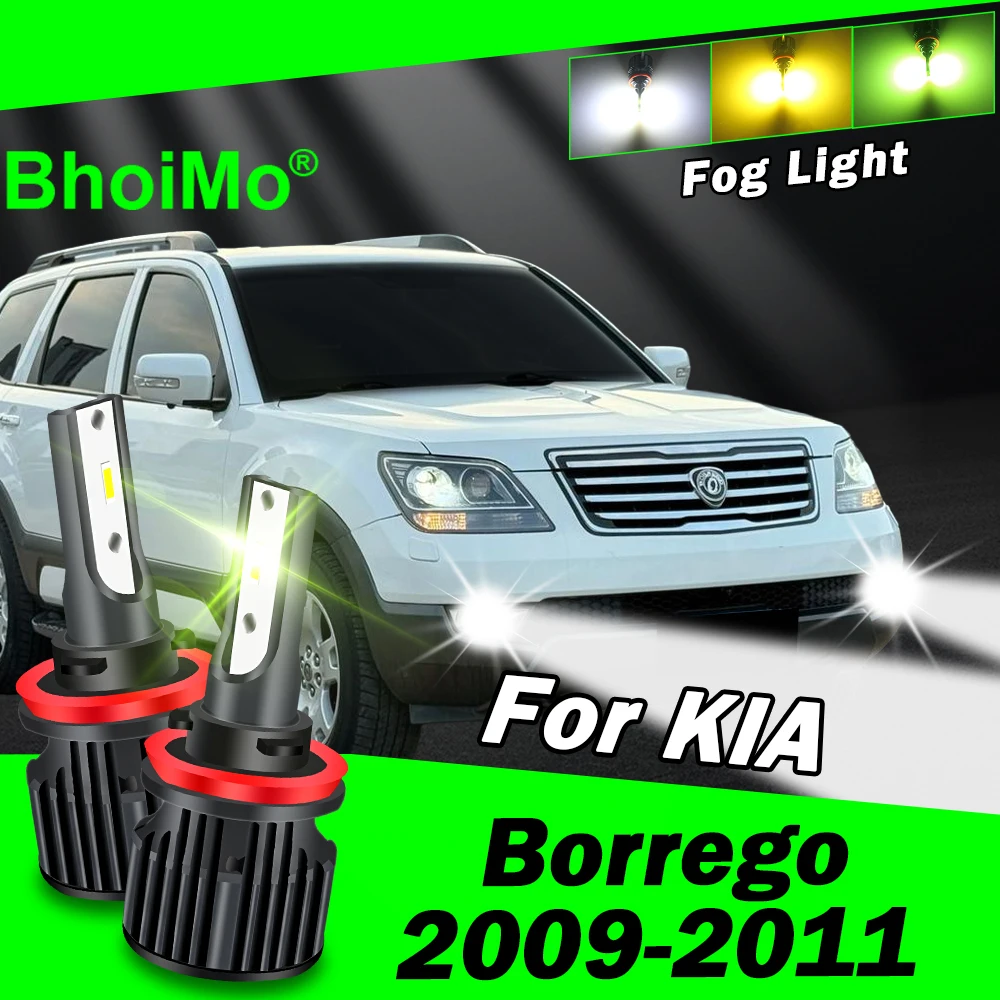 BhoiMo For KIA Borrego Front Fog Light Lamp 2009 2010 2011 Led Bulbs
BhoiMo For KIA Borrego Front Fog Light Lamp 2009 2010 2011 Led Bulbs