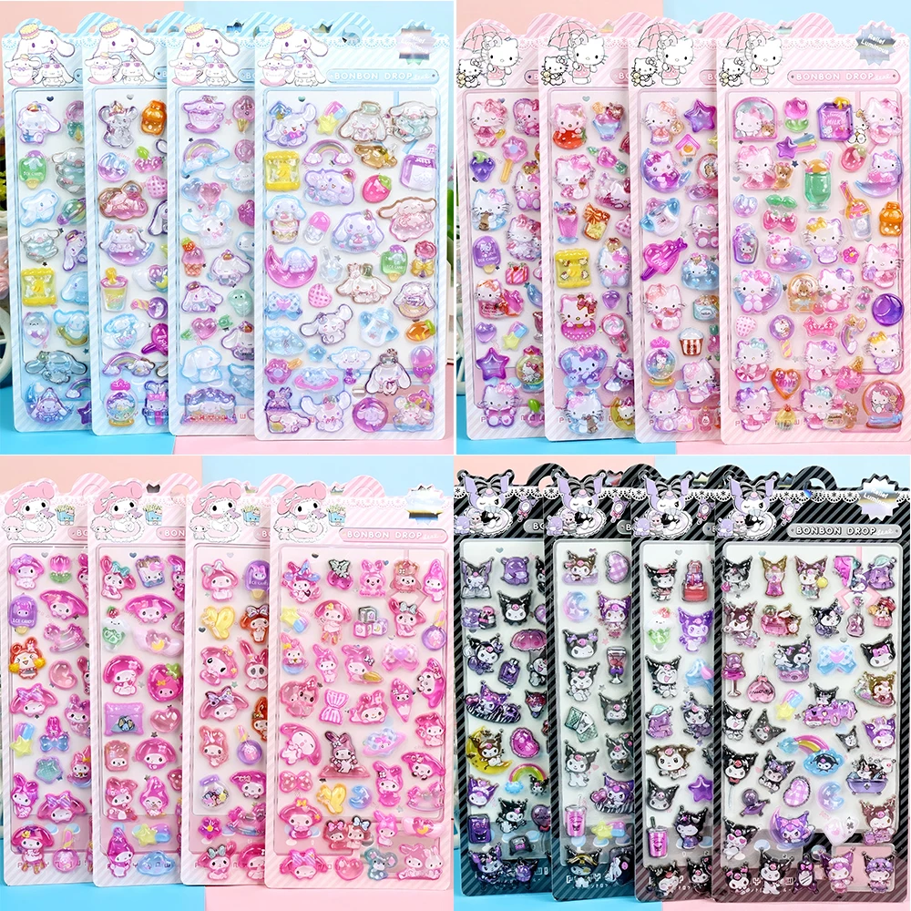 1PCS Funny Sanrio Anime 3D Bubble Stickers Cute Kuromi My Melody Cinamonroll Cartoon Puffy Sticker Kids Theme Party Decoration
1PCS Funny Sanrio Anime 3D Bubble Stickers Cute Kuromi My Melody Cinamonroll Cartoon Puffy Sticker Kids Theme Party Decoration