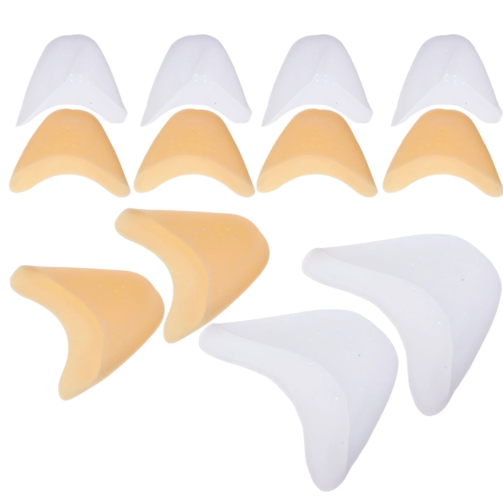 6 Pairs Ballet Shoes Toe Silicone Protection Cushion Sleeves Protectors Cap Women's
6 Pairs Ballet Shoes Toe Silicone Protection Cushion Sleeves Protectors Cap Women's