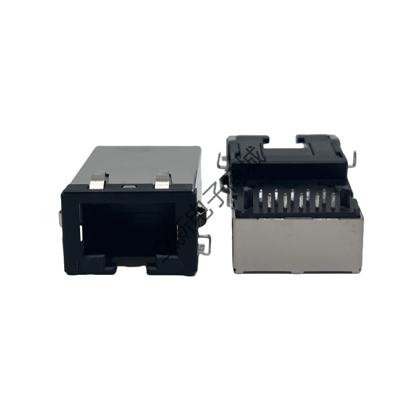 Foxconn JFM38010-D123-7F sunken RJ45 gigabit Ethernet порт с 10-контактным вырезом, направленным вниз
Foxconn JFM38010-D123-7F sunken RJ45 gigabit Ethernet порт с 10-контактным вырезом, направленным вниз