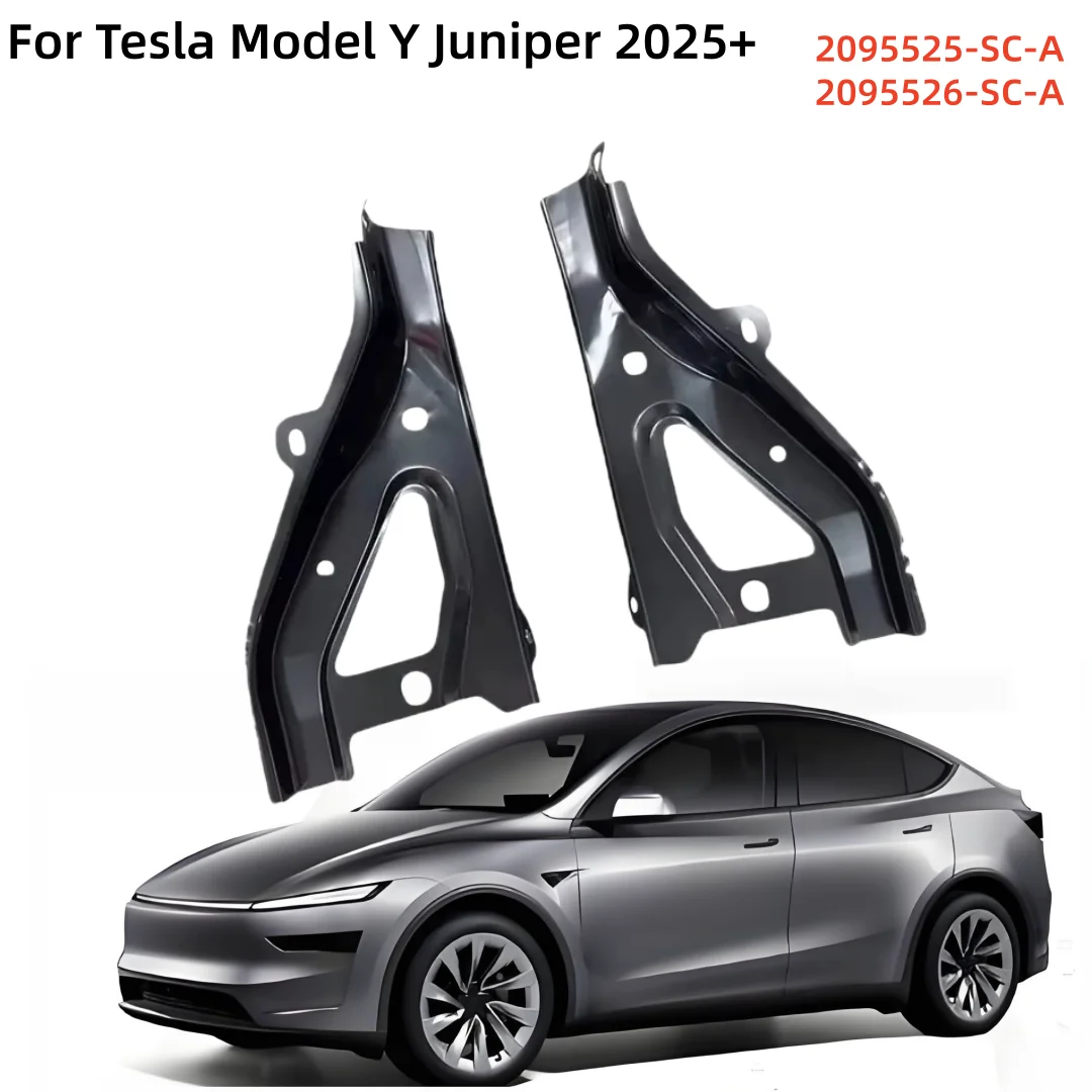 For Tesla Model Y Juniper 2025 Plus Front Fender Bracket Left 2095525-SC-A Right 2095526-SC-A Support Plate Replacement
For Tesla Model Y Juniper 2025 Plus Front Fender Bracket Left 2095525-SC-A Right 2095526-SC-A Support Plate Replacement