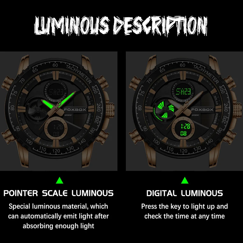 FOXBOX лучший бренд класса люкс мужские модные цифровые кварцевые наручные часы 3ATM водонепроницаемые дайверские часы мужские Relogio Masculino 2024
FOXBOX лучший бренд класса люкс мужские модные цифровые кварцевые наручные часы 3ATM водонепроницаемые дайверские часы мужские Relogio Masculino 2024