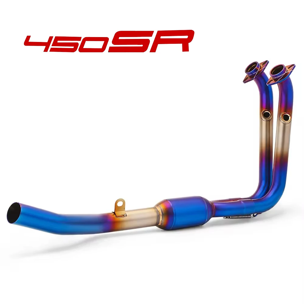 Hot Sale Motorcycle Exhaust Escape Front Link Pipe Header Connect Original Muffler Durable For CFMOTO 450SR 450 SR
Hot Sale Motorcycle Exhaust Escape Front Link Pipe Header Connect Original Muffler Durable For CFMOTO 450SR 450 SR