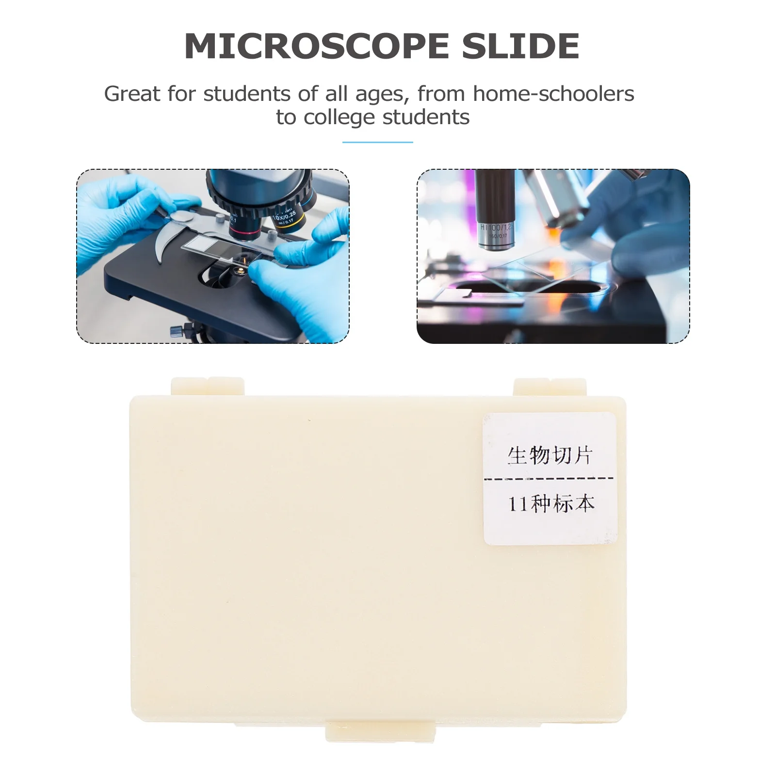 1Set Glass Microscope Slides Suitable for Most Microscopes Longtime Use in Biology Class and Bioexperiment Laboratory Supplies
1Set Glass Microscope Slides Suitable for Most Microscopes Longtime Use in Biology Class and Bioexperiment Laboratory Supplies