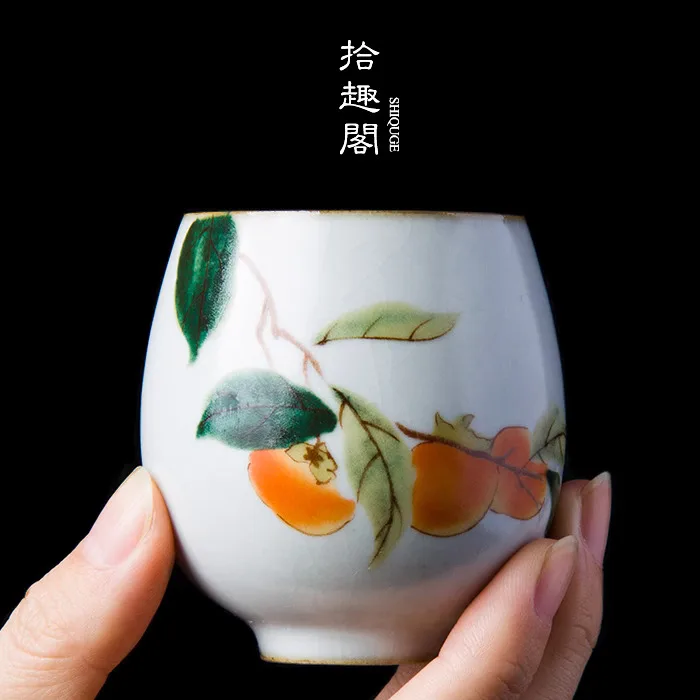 Чайная чашка Ru Kiln Kung Fu, дегустационный фарфоровый персональный одиночный набор из треснутой ледяной глазури, может быть
Чайная чашка Ru Kiln Kung Fu, дегустационный фарфоровый персональный одиночный набор из треснутой ледяной глазури, может быть