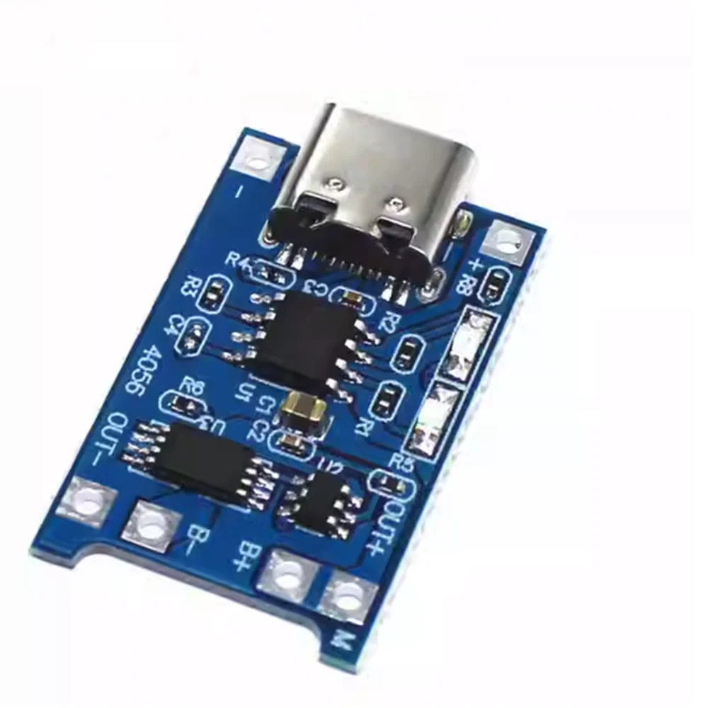 TP4056 1A Lithium Battery Charging Board Module Type-C USB Interface Charging Protection 2-in-1
TP4056 1A Lithium Battery Charging Board Module Type-C USB Interface Charging Protection 2-in-1