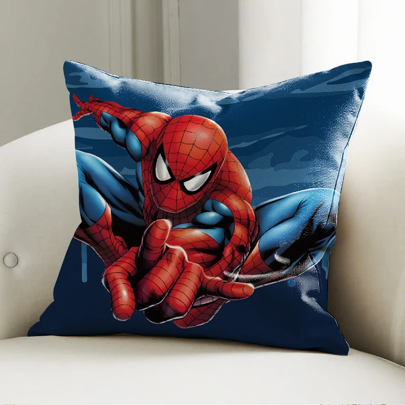 Marvel Spiderman Pillow Cover Dark Blue Flying Pattern Decorative Cushion Sofa Bedroom Superhero Fan Gift
Marvel Spiderman Pillow Cover Dark Blue Flying Pattern Decorative Cushion Sofa Bedroom Superhero Fan Gift