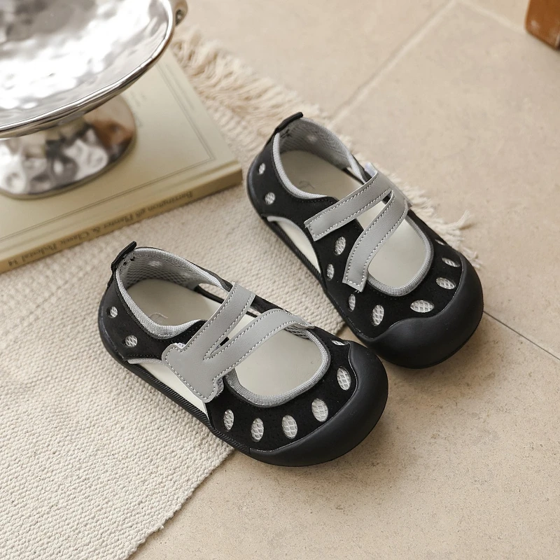 Fashion Girls' Shoes 2026Summer New Kids Sandals Simple Versatile Girls' Princess Shoes Comfort Anti Slip Child Flat Casual Shoe
Fashion Girls' Shoes 2026Summer New Kids Sandals Simple Versatile Girls' Princess Shoes Comfort Anti Slip Child Flat Casual Shoe