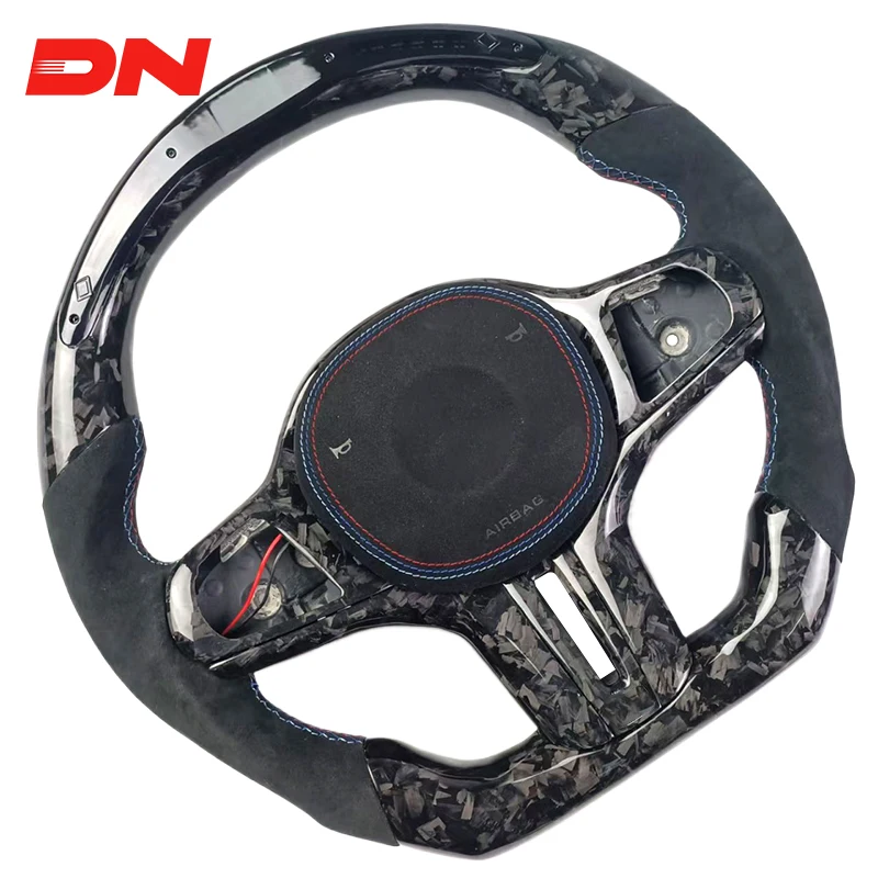 Custom Carbon Fiber LED Sports Style Leather Steering Wheel for BMW G20 G30 F30 F10 3 Series 5 Series X5 X6 Including M5 X6 M5
Custom Carbon Fiber LED Sports Style Leather Steering Wheel for BMW G20 G30 F30 F10 3 Series 5 Series X5 X6 Including M5 X6 M5