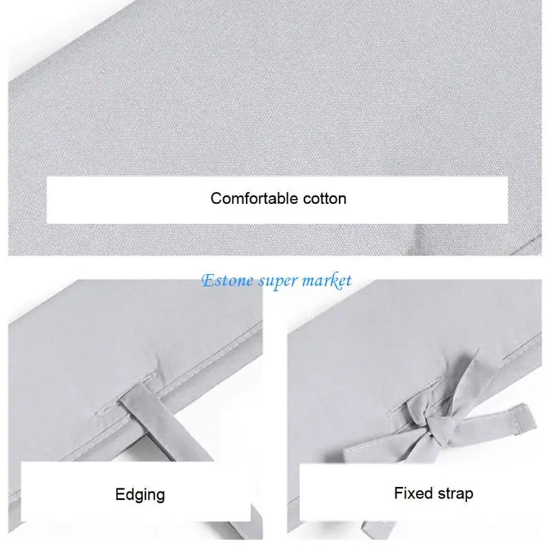 090B 3 Pcs Soft Baby Crib Cover Breathable Protector Padded Guard Wrap Bumper
090B 3 Pcs Soft Baby Crib Cover Breathable Protector Padded Guard Wrap Bumper