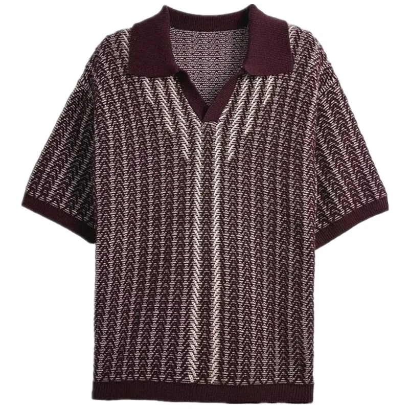Spring 2025 Women's Knitted ort Sve irt Collared Texture New Arrival Commute Sle Regular Length A-Line Knitwear
Spring 2025 Women's Knitted ort Sve irt Collared Texture New Arrival Commute Sle Regular Length A-Line Knitwear