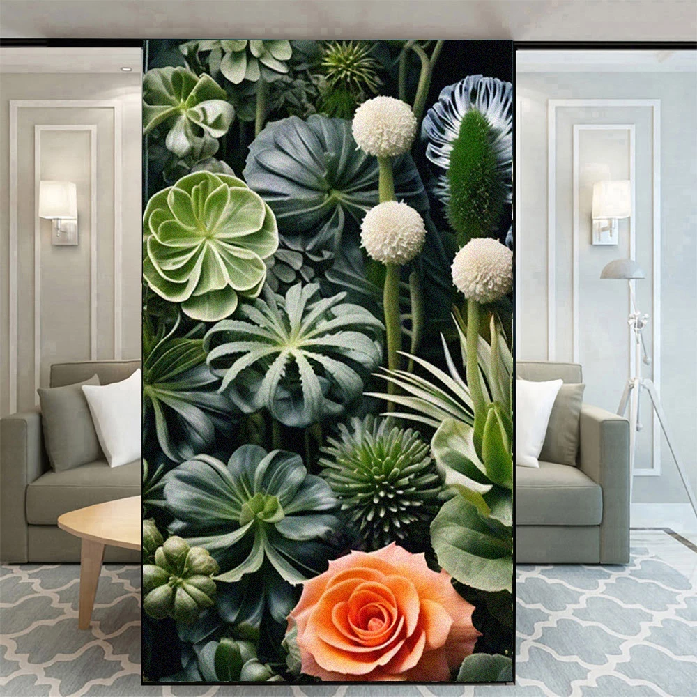 Fleshiness Window Film Privacy Static Clings Stained Glass Non-Adhesive Anti-UV Protection Heat Control Door Stickers For Home
Fleshiness Window Film Privacy Static Clings Stained Glass Non-Adhesive Anti-UV Protection Heat Control Door Stickers For Home
