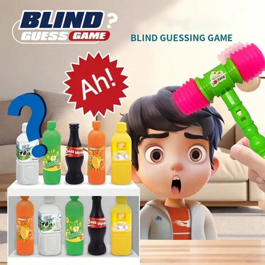 1pc Blind Bottle Game, Two-Player Logic Puzzle Tabletop Party Game, Creative Educational Toy For Children, Color Random
1pc Blind Bottle Game, Two-Player Logic Puzzle Tabletop Party Game, Creative Educational Toy For Children, Color Random