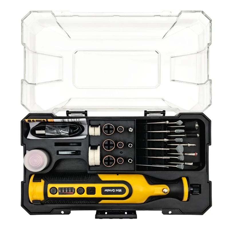 ABPQ-7.2V Cordless Drill Grinder, Micro-Type Rotary Tool Engraving Machine, Electric Grinder, Engraving Machine Set
ABPQ-7.2V Cordless Drill Grinder, Micro-Type Rotary Tool Engraving Machine, Electric Grinder, Engraving Machine Set