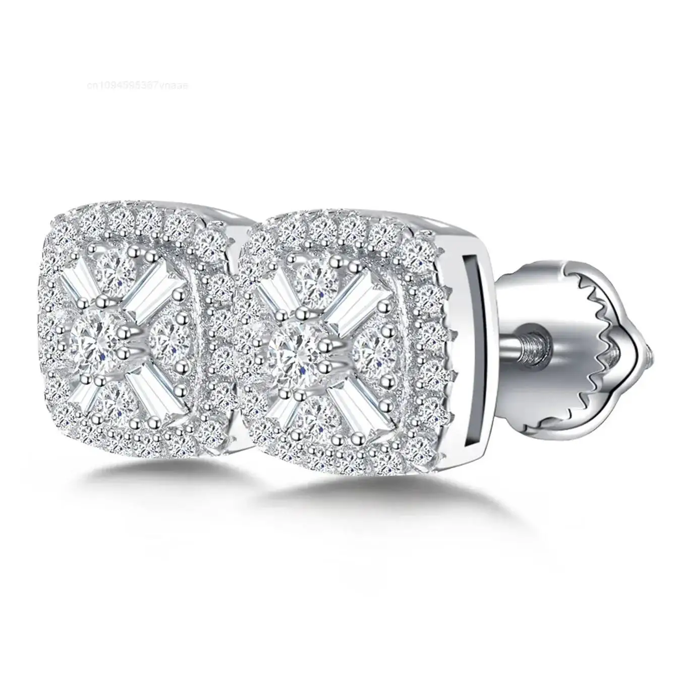 Luxury Moissanite GEM Earrings Women Rhodium S925 Sterling Silver Fine Moissanite Stud Earrings
Luxury Moissanite GEM Earrings Women Rhodium S925 Sterling Silver Fine Moissanite Stud Earrings
