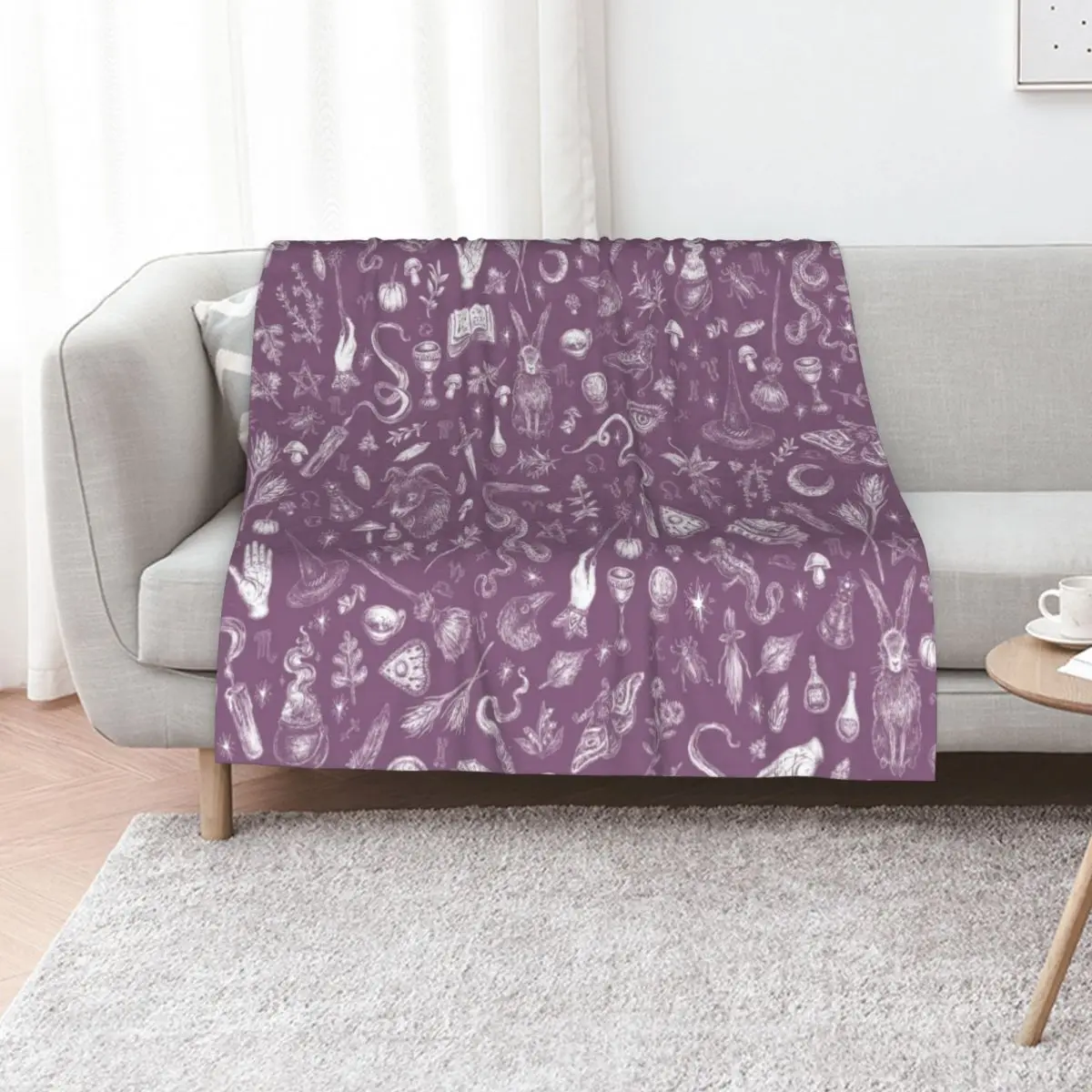 Purple Salem Witch Throw Blanket Heavy halloween Hairys Soft Blankets
Purple Salem Witch Throw Blanket Heavy halloween Hairys Soft Blankets