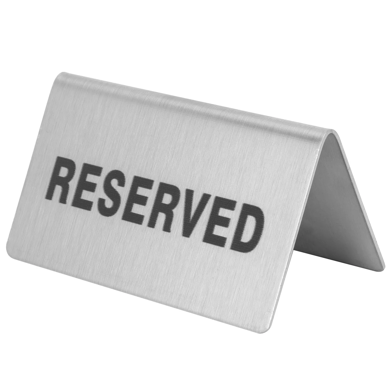 1Pcs Stainless Steel Reserved Card Double Sided Rustproof Elegant Wedding Seat Assignment Table Setting Card Party Banquet
1Pcs Stainless Steel Reserved Card Double Sided Rustproof Elegant Wedding Seat Assignment Table Setting Card Party Banquet