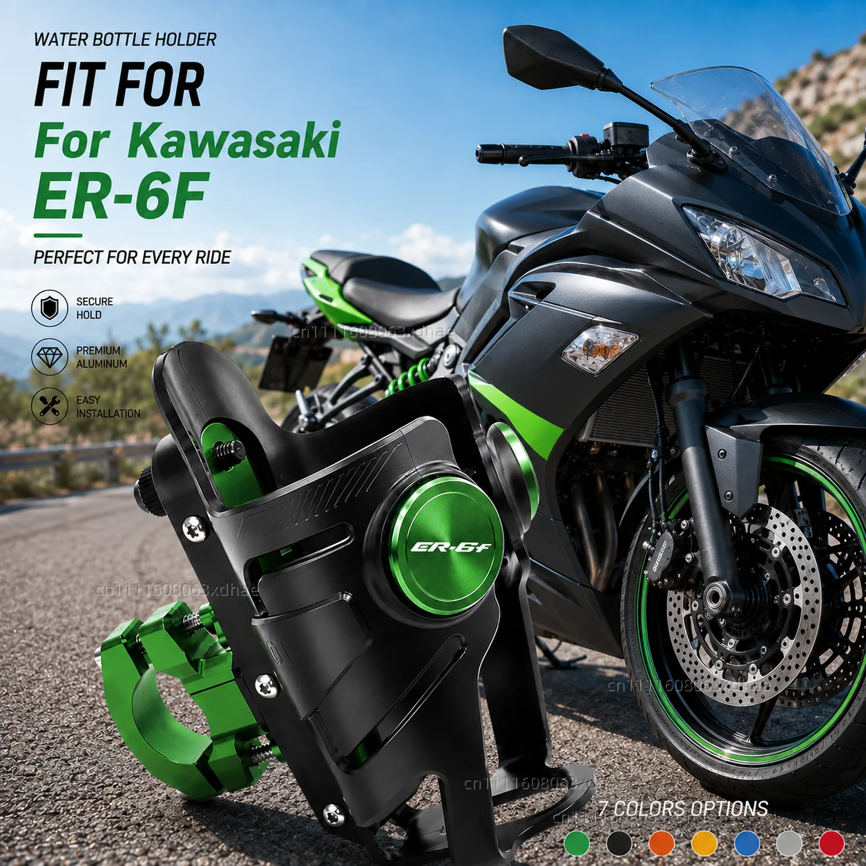 Motorcycle Water Bottle Holder For Kawasaki ER-6F ER6F 2009-2016 ER6 F Coffee Beverage Tea Cup Support Modification Accessories
Motorcycle Water Bottle Holder For Kawasaki ER-6F ER6F 2009-2016 ER6 F Coffee Beverage Tea Cup Support Modification Accessories