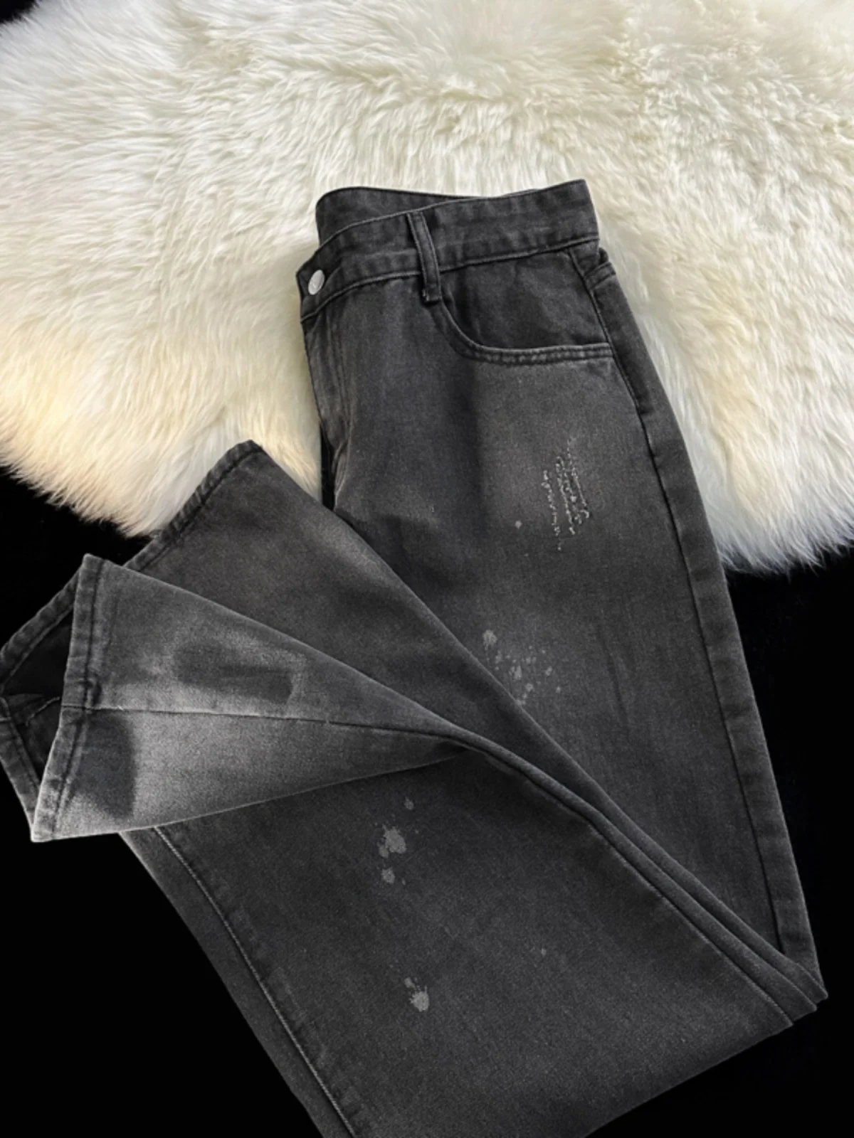 Bla Retro Men's Jeans American High Street fiti Loose Straight Leg Long Trousers Autumn New Sle Casual Youth Faion
Bla Retro Men's Jeans American High Street fiti Loose Straight Leg Long Trousers Autumn New Sle Casual Youth Faion