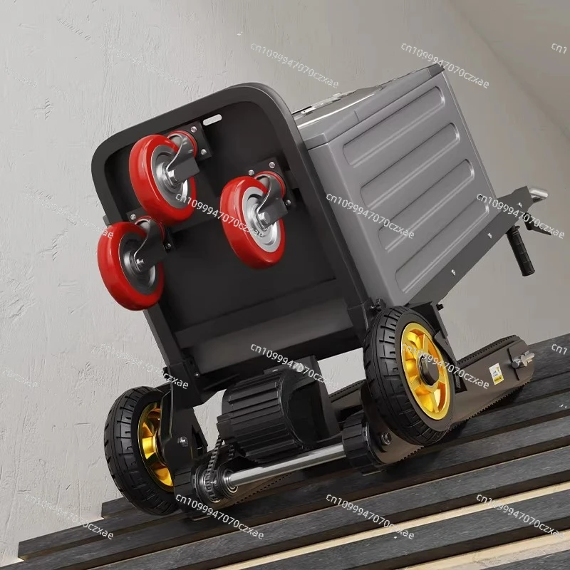 Hydraulic Electric Climbing Machine for School Meal Delivery, Portable Crawler Moving Up and Down Stairs Climbing Artifact
Hydraulic Electric Climbing Machine for School Meal Delivery, Portable Crawler Moving Up and Down Stairs Climbing Artifact