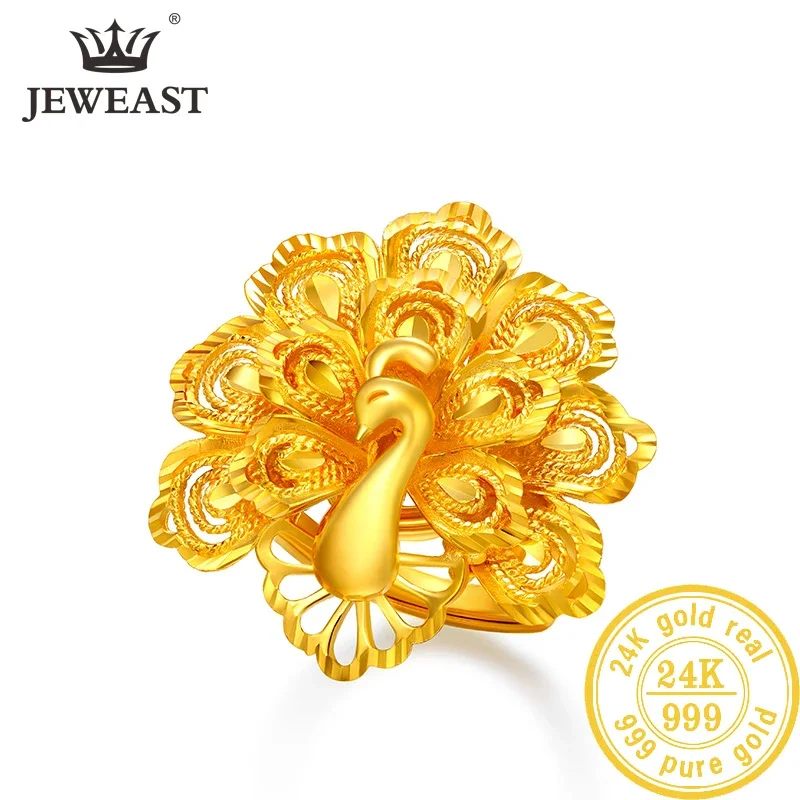24K Pure Gold Ring Real AU 999 Solid Gold Rings Elegant Shiny Beautiful Upscale Trendy Classic Jewelry Hot Sell New 2025
24K Pure Gold Ring Real AU 999 Solid Gold Rings Elegant Shiny Beautiful Upscale Trendy Classic Jewelry Hot Sell New 2025