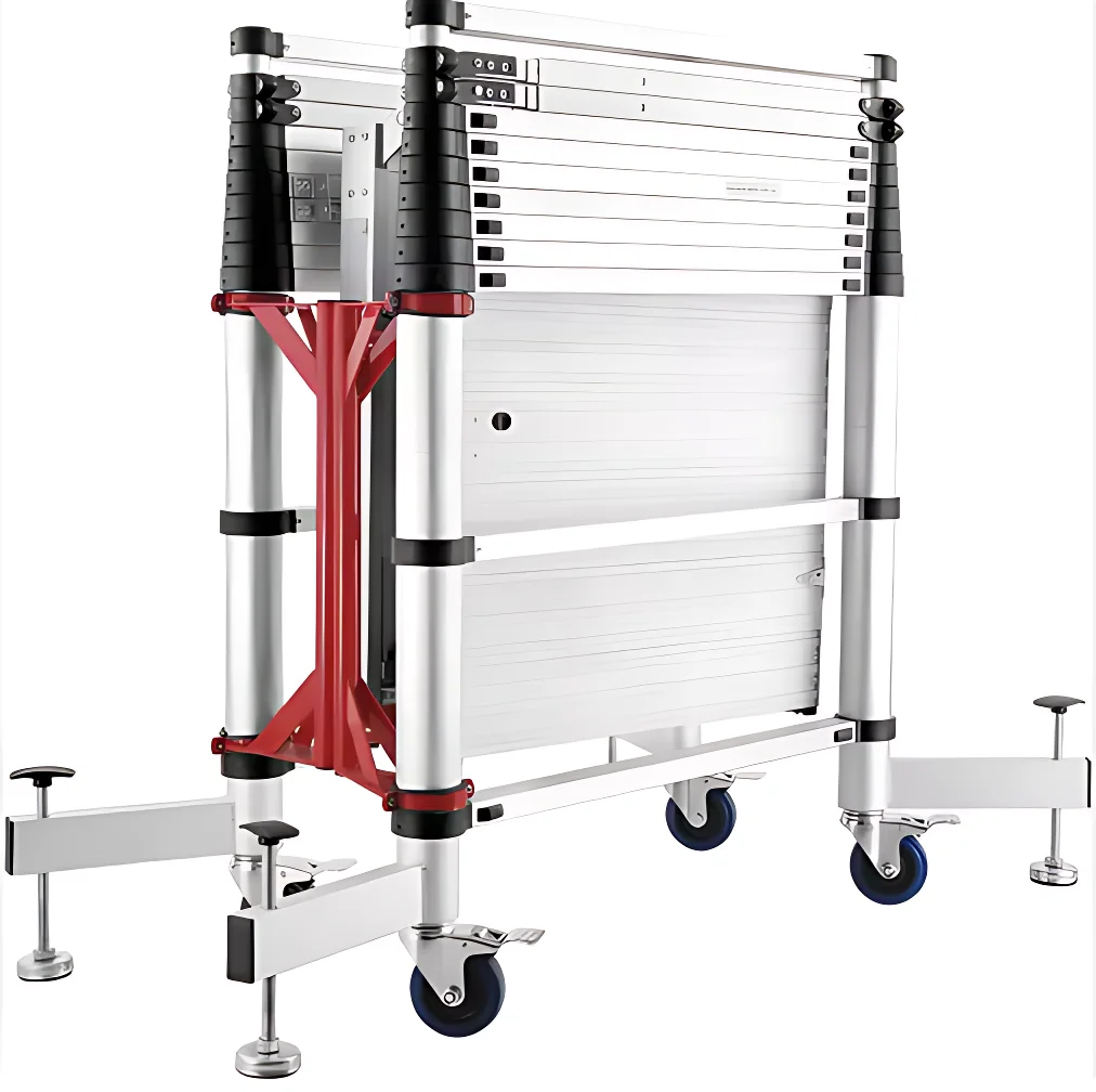 Stonimage Foldable Aluminum Alloy Ladder Scaffolding Mobile Platform Construction High-altitude Wheeled Telescopic Modern
Stonimage Foldable Aluminum Alloy Ladder Scaffolding Mobile Platform Construction High-altitude Wheeled Telescopic Modern