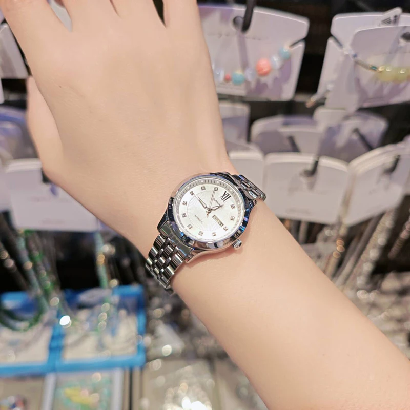 ⚡50% OFF⚡SUNMATE Hot Sale Women's Mechanical Watch Fashion White Diamond Dial Waterproof Women's Gift High-end Luxury Watch
⚡50% OFF⚡SUNMATE Hot Sale Women's Mechanical Watch Fashion White Diamond Dial Waterproof Women's Gift High-end Luxury Watch