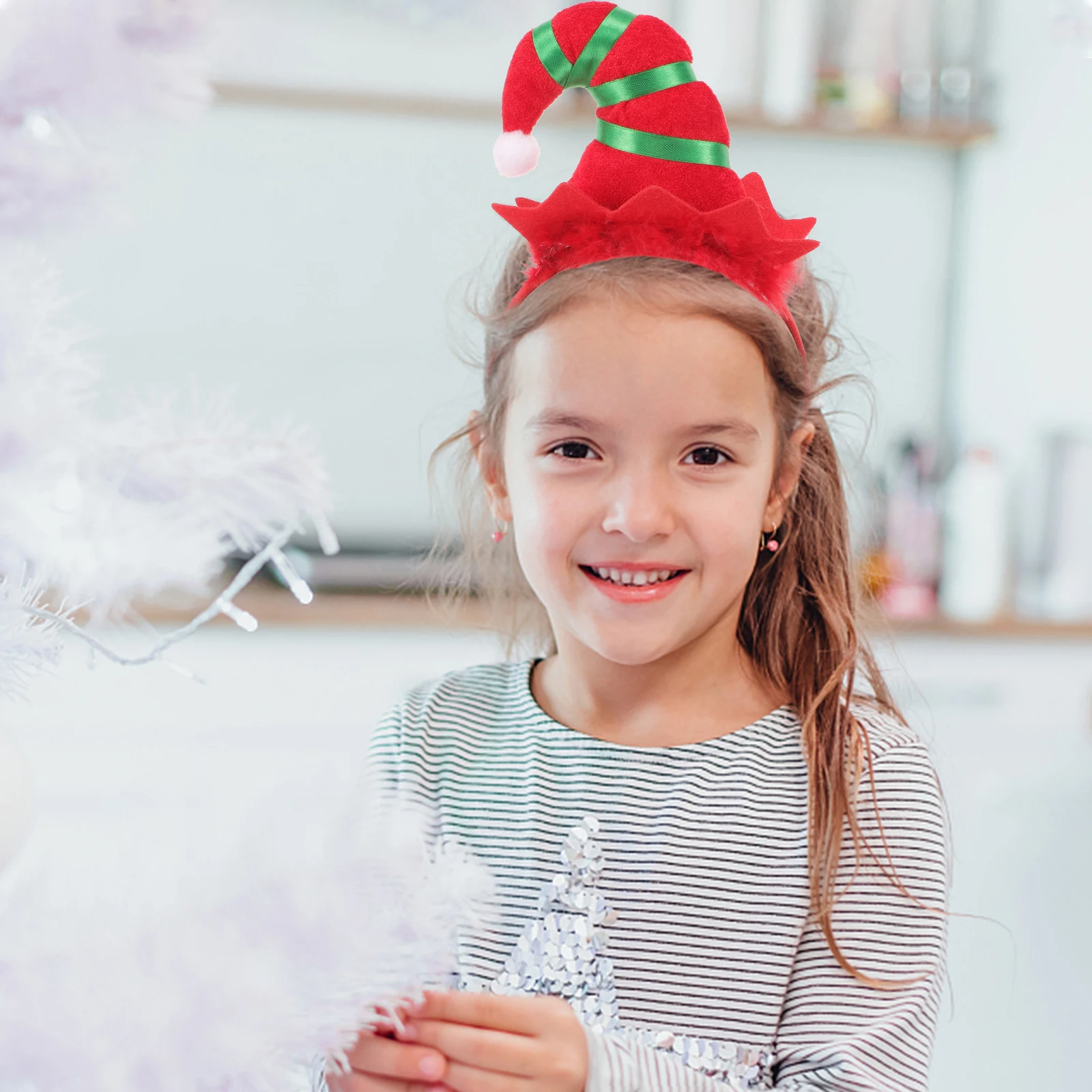 4 Pcs Elf Hat Headband Cute Headbands Holiday Hair for Girls Headpiece Fabric Decoration
4 Pcs Elf Hat Headband Cute Headbands Holiday Hair for Girls Headpiece Fabric Decoration