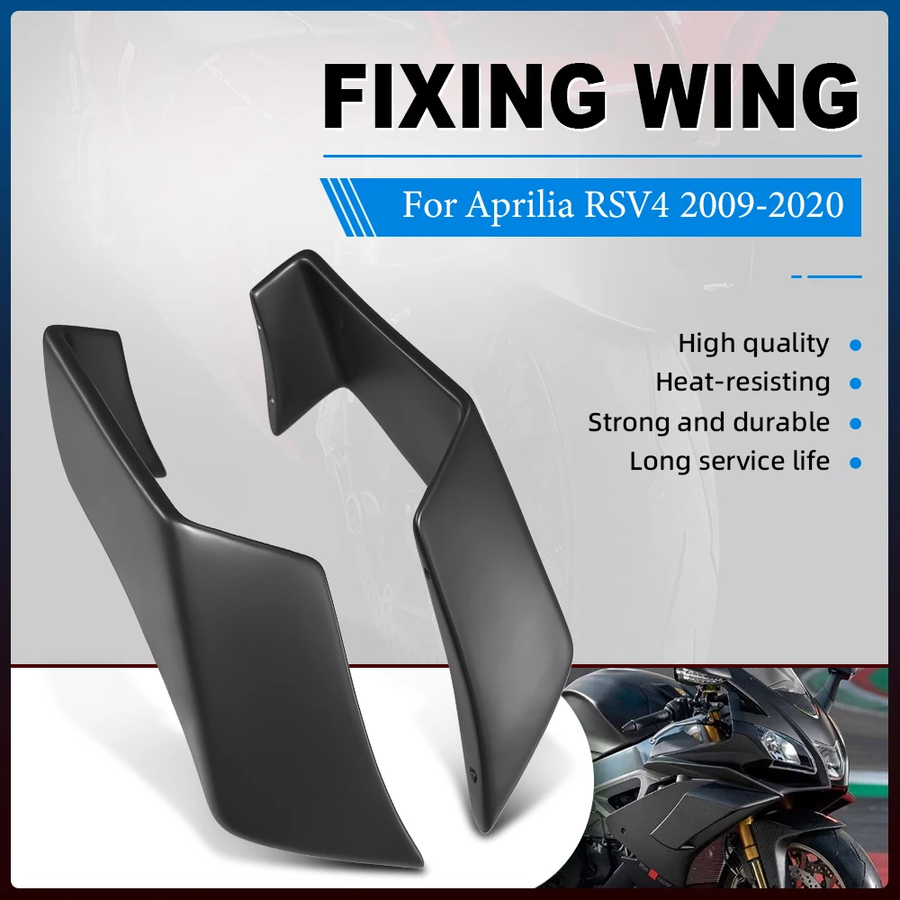 Suitable for Aprilia RSV4 2009-2020 Motorcycle Fixed Wing Spoiler Wing Deflector aerodynamic Side Winglet Fairing Kit
Suitable for Aprilia RSV4 2009-2020 Motorcycle Fixed Wing Spoiler Wing Deflector aerodynamic Side Winglet Fairing Kit